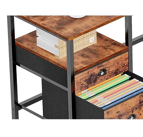 Amazon.com: Furologee 66” L Shaped Desk with Power Outlet